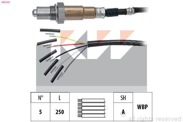 Sonda Lambda 498 555 KW